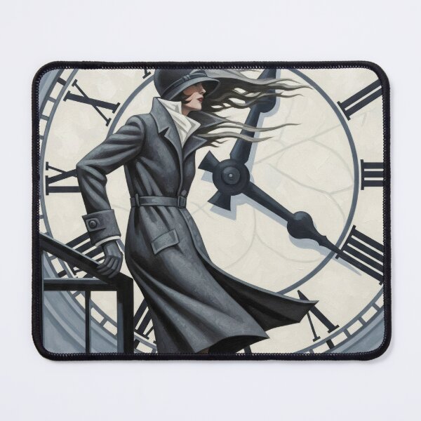 Item preview, The Clocktower - Original Art Deco Artwork designed and sold by elektronen.