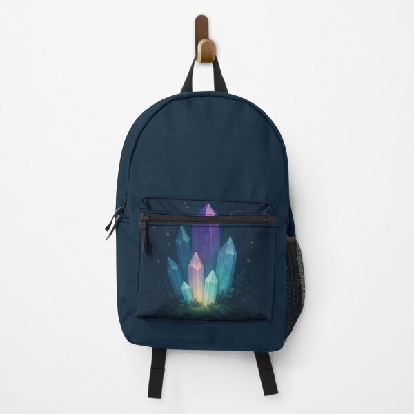 Item preview, Enchanted Crystals – Glowing Gemstones in the Forest designed and sold by Painted Moon by Luna Bee™.