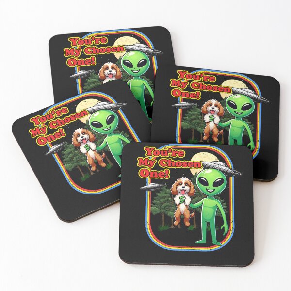 Item preview, Funny Cavapoo Alien Chosen One UFO Mom Dad Kids designed and sold by rafaeltto.