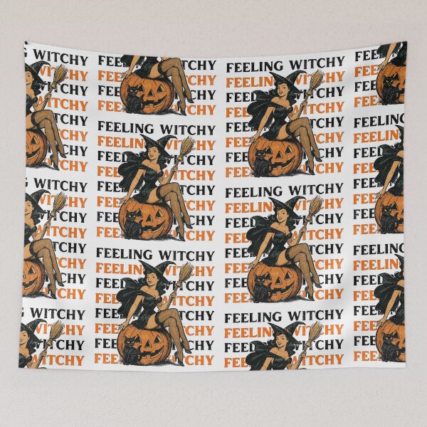 Item preview, Retro Witch - Feeling Witchy designed and sold by Nacho Average Designs.