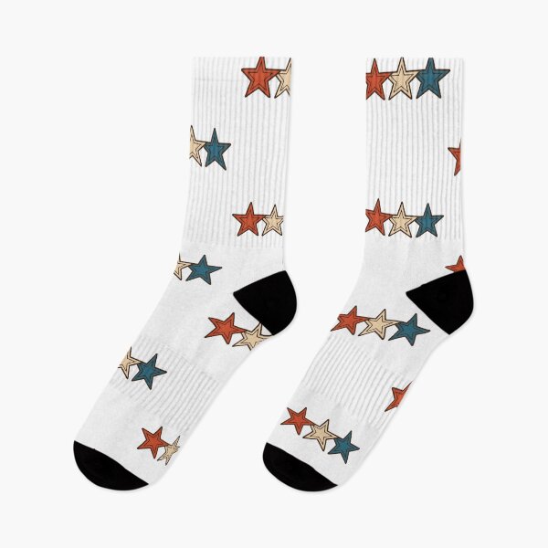 Item preview, Retro Red White Blue Triple Star Design designed and sold by kylmllr101684.