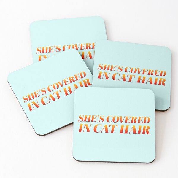 Item preview, she's covered in cat hair (the life of a showgirl style) designed and sold by sarabye.