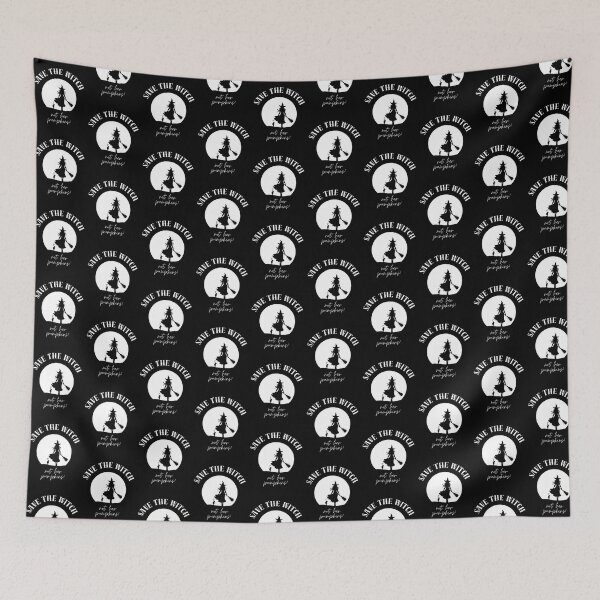 Item preview, Save the witch, not her pumpkins! No pink! designed and sold by OsiredsDesigns.