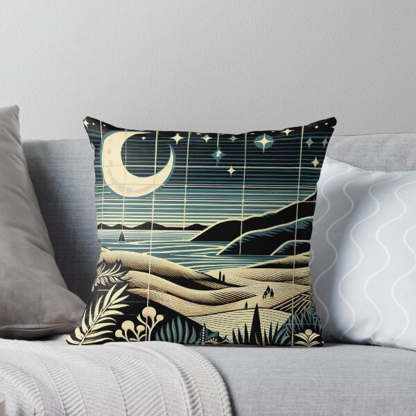 Item preview, Coastal Nightscape designed and sold by OceanaMosaica.