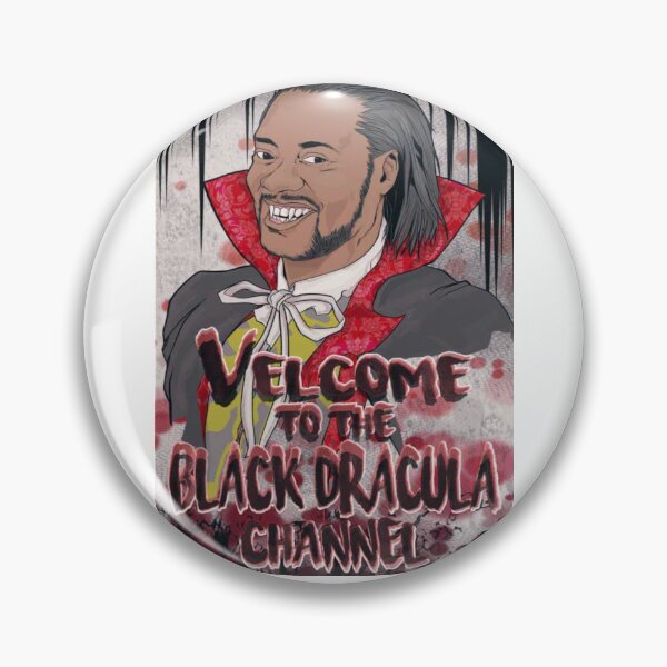 Item preview, Black Dracula Channel Merchandise  designed and sold by Epchar.