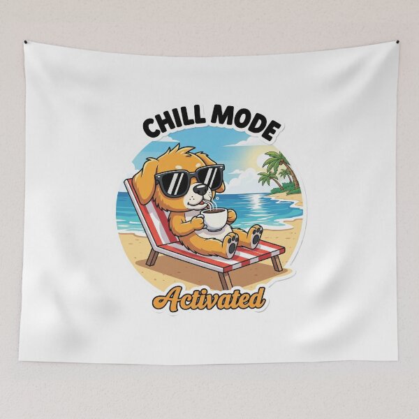 Item preview, Relaxed Puppy Beach Vibe designed and sold by DisignByPrince.
