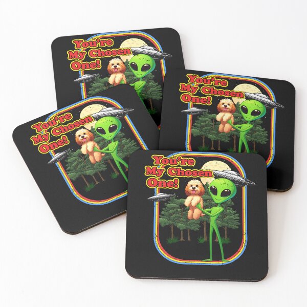 Item preview, Funny Cockapoo Alien Chosen One UFO Mom Dad Kids designed and sold by rafaeltto.