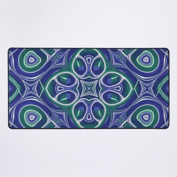 Item preview, Mystic Teal and Indigo Bloom designed and sold by Owcomm.