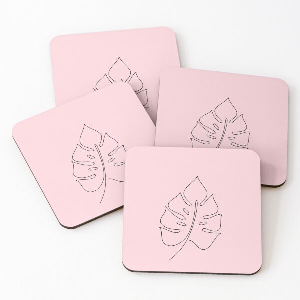 Item preview, Zen single leaf iPhone Case – Minimalist Nature Design (Pastel Pink) designed and sold by TulipVibes.