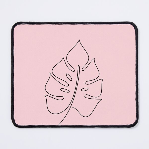 Item preview, Zen single leaf iPhone Case – Minimalist Nature Design (Pastel Pink) designed and sold by TulipVibes.