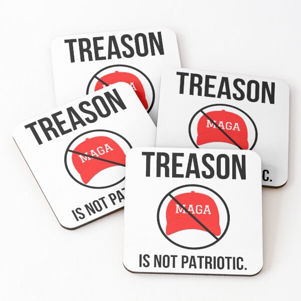 Item preview, Treason is not patriotic.  designed and sold by Rachel the Artist .