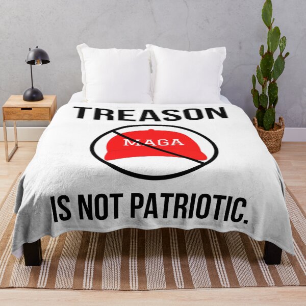 Item preview, Treason is not patriotic.  designed and sold by Rachel the Artist .