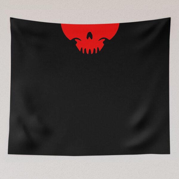 Item preview, Red Skull Mouth Lower Half Flat Design designed and sold by ArtimShop.