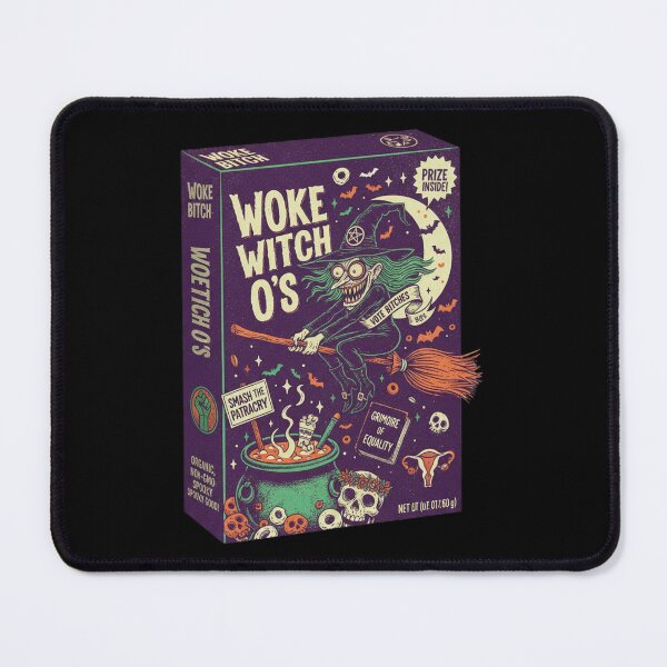 Item preview, Funny Spooky Liberal Feminist Witch - Woke Witch O's designed and sold by Too Kool Designing .