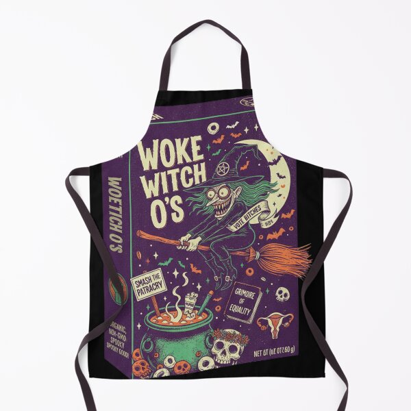 Item preview, Funny Spooky Liberal Feminist Witch - Woke Witch O's designed and sold by Too Kool Designing .