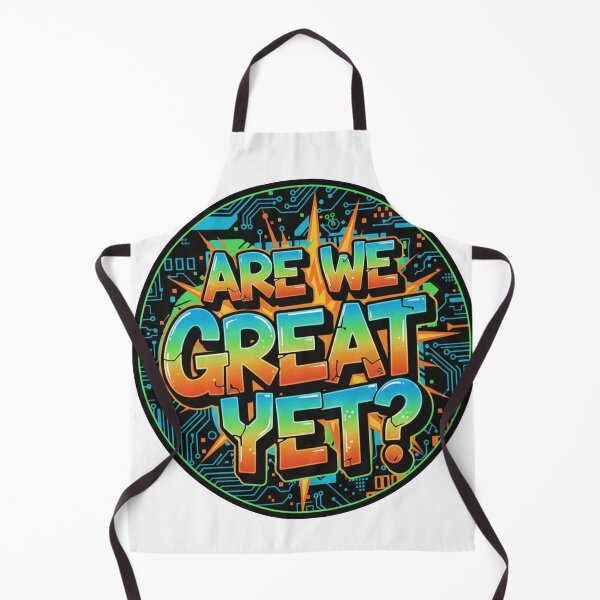 Item preview, Are We Great Yet? designed and sold by Owcomm.