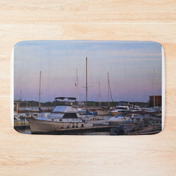 Item preview, Boats Resting in Marina at Sunset designed and sold by Phakade's Photos.