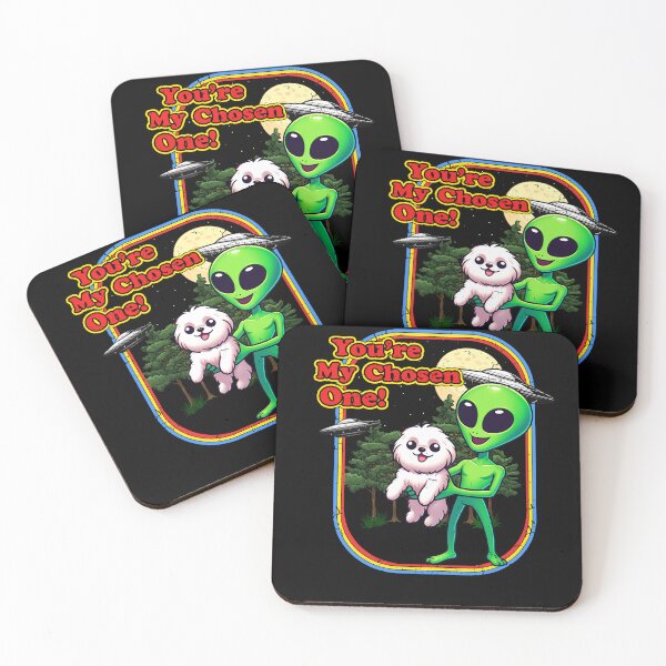 Item preview, Funny Coton de Tulear Alien Chosen One UFO Mom Dad Kids designed and sold by rafaeltto.