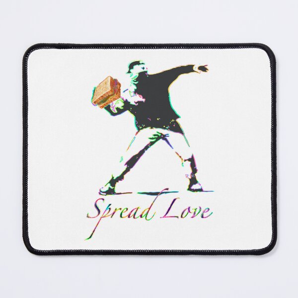Item preview, Spread Love – Neon Sandwich Revolution Art designed and sold by aadventures.