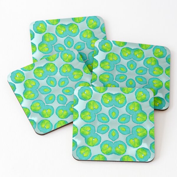 Item preview, Aqua Blossom Symphony designed and sold by Angela Santana Designs.