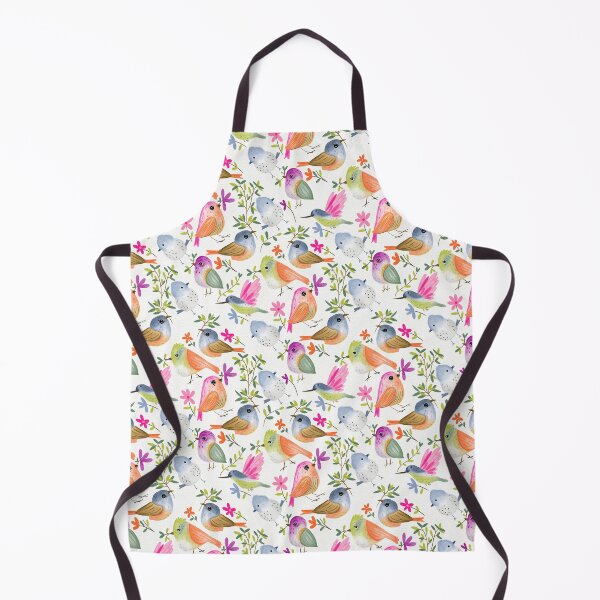 Item preview, Watercolour Birds and Branches Illustrated Pattern designed and sold by Monie Illustrates.