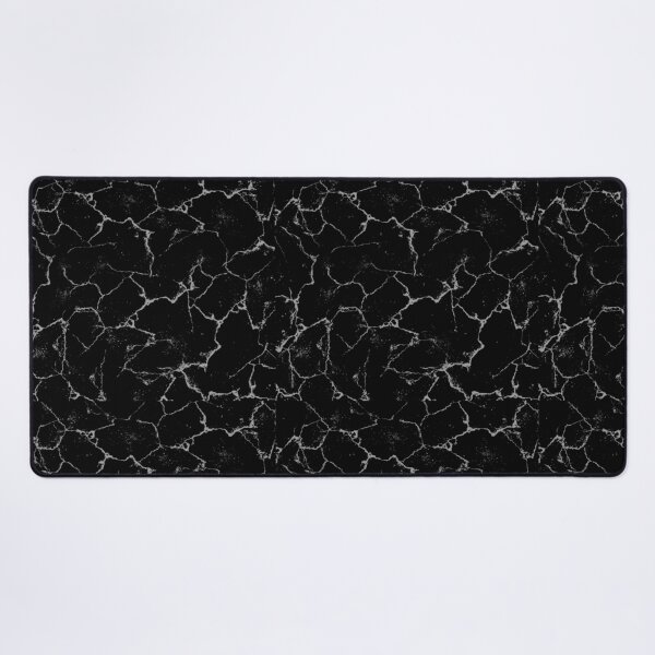 Item preview, Black Surface with Gray Cracks Abstract Design designed and sold by ArtimShop.