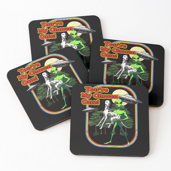 Item preview, Funny Dalmatian Alien Chosen One UFO Mom Dad Kids designed and sold by rafaeltto.