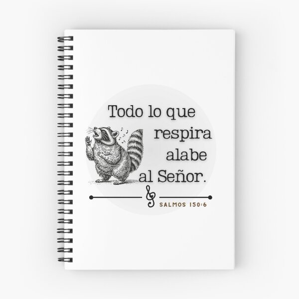 Item preview, Salmos 150:6 - Mapache designed and sold by DesignsByMom.