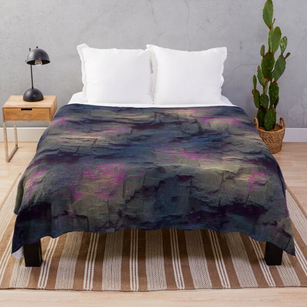 Item preview, retro rock landscape painting designed and sold by JeniSeny.