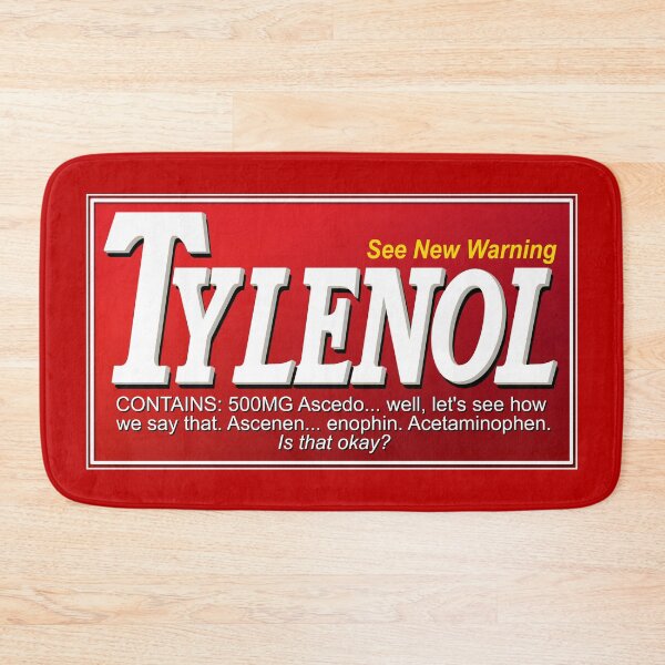 Item preview, Tylenol Label Trump Mispronunciation designed and sold by PelorusJack.