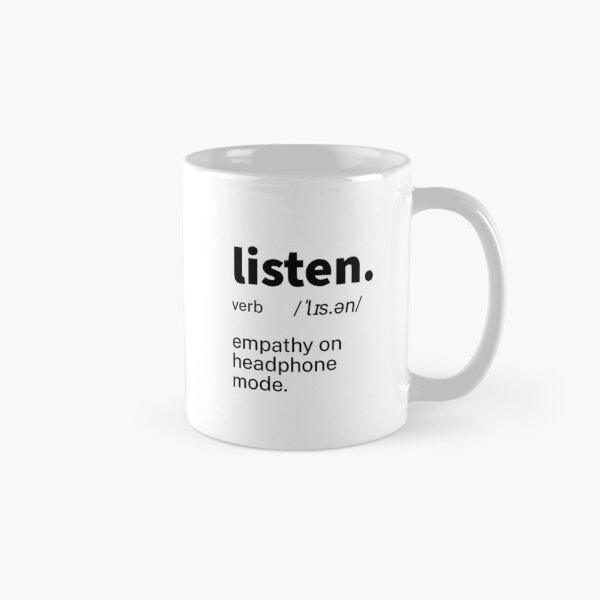 Item preview, Listen Definition Inspirational designed and sold by IronWords.