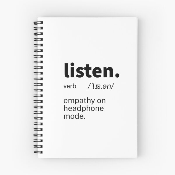 Item preview, Listen Definition Inspirational designed and sold by IronWords.