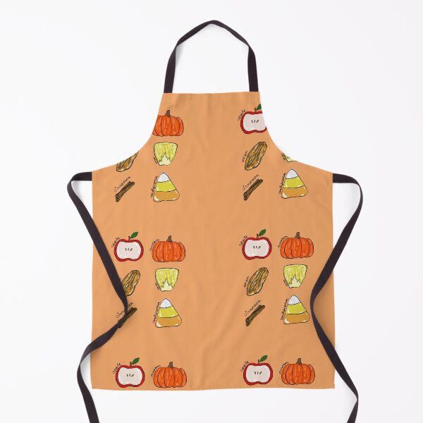 Item preview, Frutas verduras comida otoño otoño naranja patrón designed and sold by Mariecobiz.