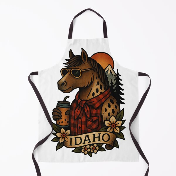 Item preview, Idaho State Horse Vintage Tattoo Style | Nifty Fifty Collection designed and sold by Zippitydodads.
