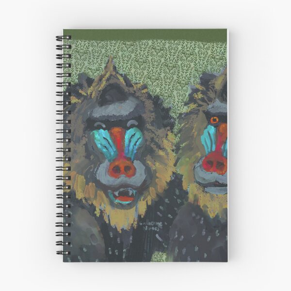 Item preview, Mandrill monkey is having a pleasant conversation with an acquaintance whose name he has forgotten and is too embarrassed to ask designed and sold by guilhernunes.