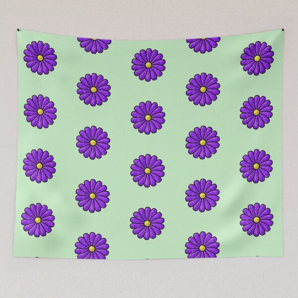 Item preview, Purple Glitter Flower designed and sold by RayRayViolet.