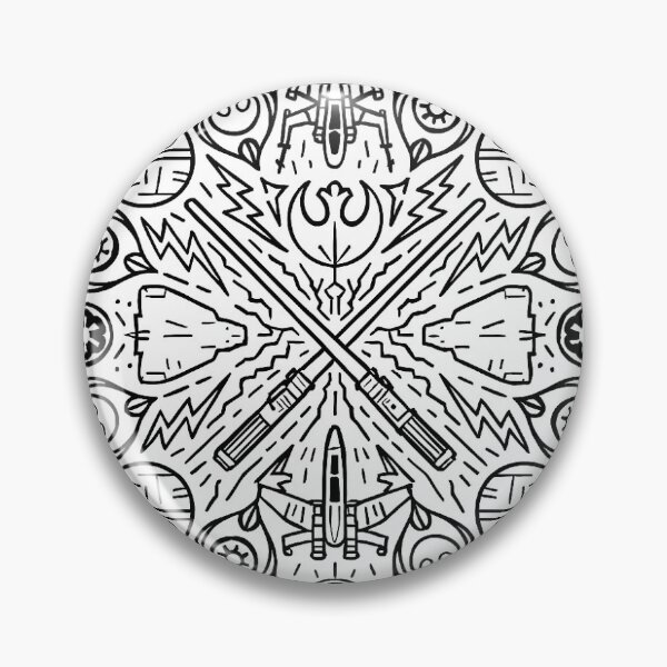Item preview, Millennium Falcon Cosmic Mandala designed and sold by ZenCyberStudio.