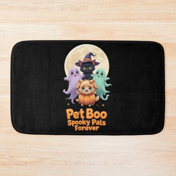 Item preview, Pet Boo Crew- Cute Ghosts with Cat and Dog designed and sold by Dazzle-Sizzle.