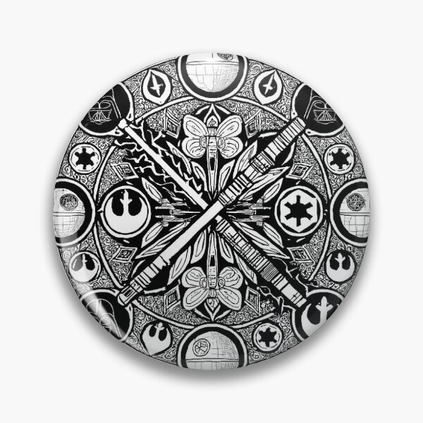 Item preview, Darth Vader Dark Force Mandala designed and sold by ZenCyberStudio.