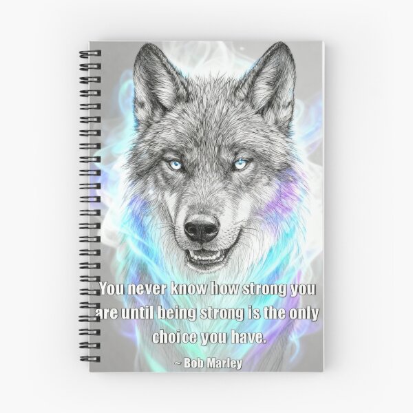 Item preview, The Auric Wolf: Marley's Resilience designed and sold by CleverCulture.