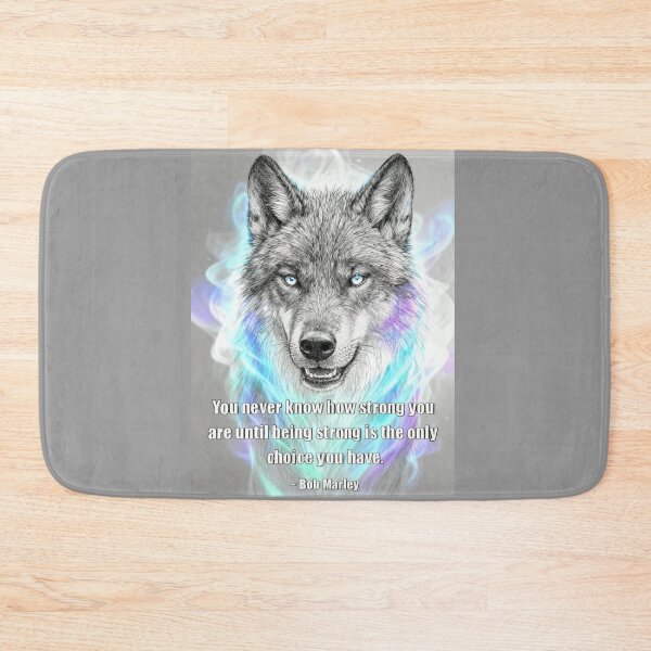 Item preview, The Auric Wolf: Marley's Resilience designed and sold by CleverCulture.