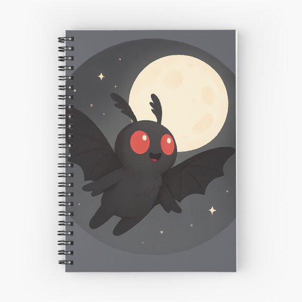 Item preview, Spooky Cute Mothman Moonlight Flight - The “Mothing” Hour designed and sold by designsbyhw.