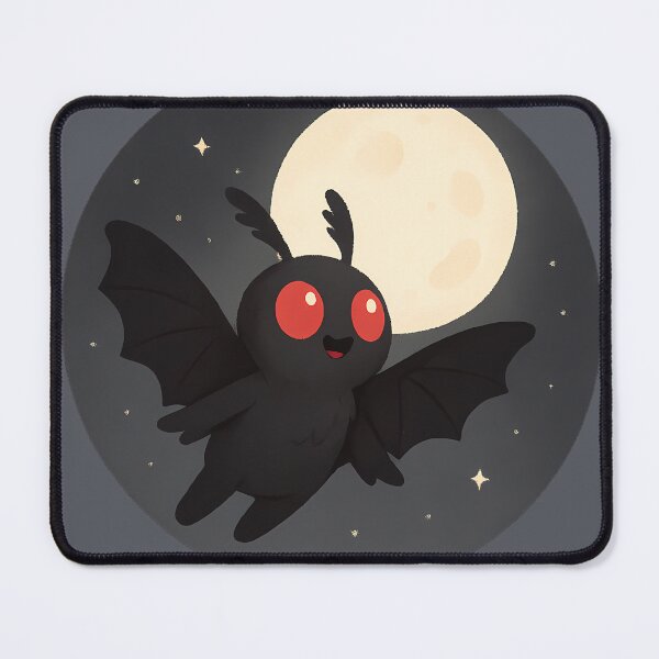 Item preview, Spooky Cute Mothman Moonlight Flight - The “Mothing” Hour designed and sold by designsbyhw.