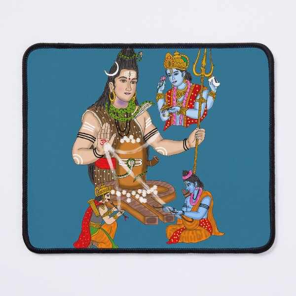 Item preview, Shiva Shankar Digital Painting | Lord Shiva Spiritual Wall Art, Hindu God Home Decor designed and sold by Harshit_Digital_Arts.