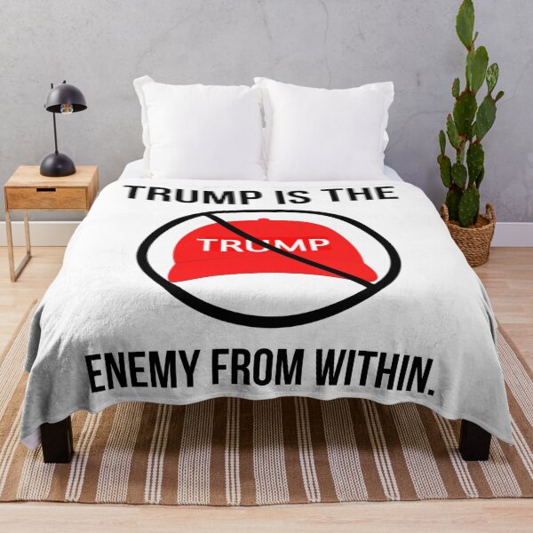 Item preview, Trump is the enemy from within.  designed and sold by Rachel the Artist .