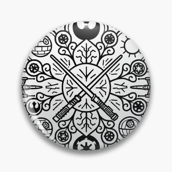 Item preview, Tatooine Suns Mindful Mandala designed and sold by ZenCyberStudio.