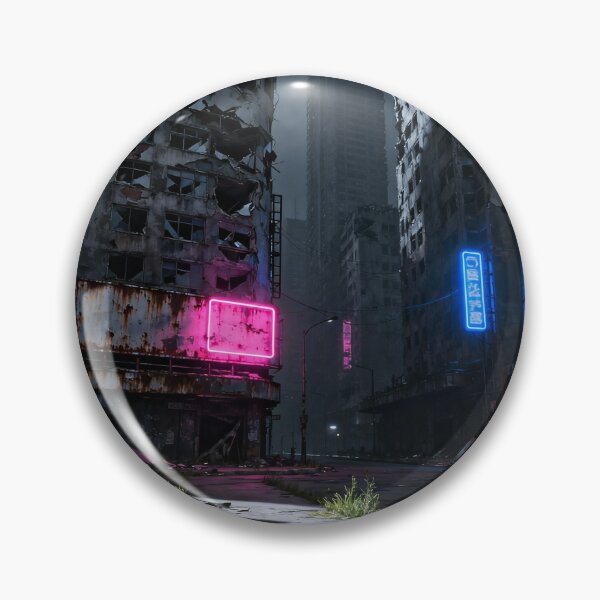 Item preview, Dystopian Futuristic Cityscap designed and sold by Artisyours.