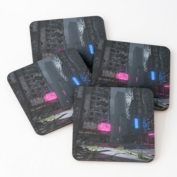 Item preview, Dystopian Futuristic Cityscap designed and sold by Artisyours.