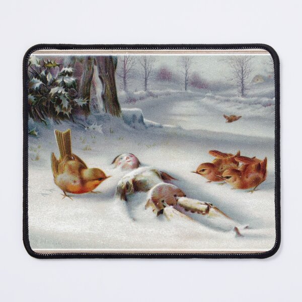 Item preview, Weird Victorian Christmas Greetings - Birds and Puppet designed and sold by forgottenbeauty.