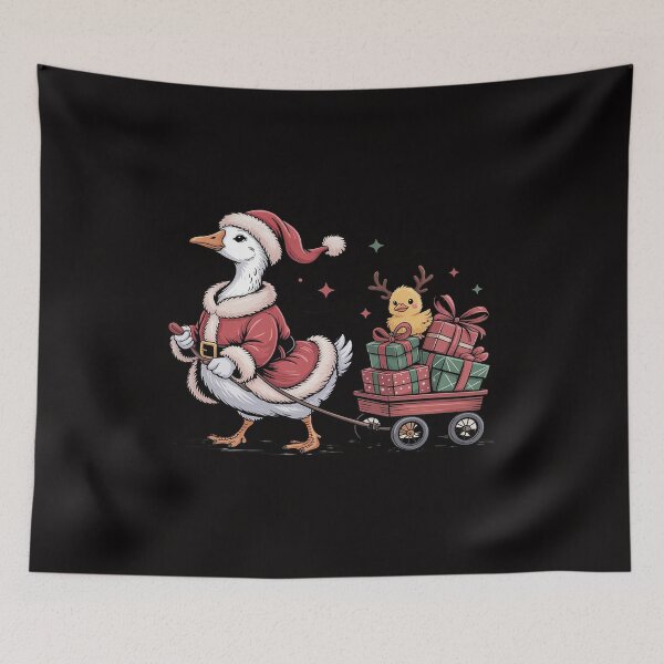 Item preview, Goose chicken funny merry christmas designed and sold by VladoZork.